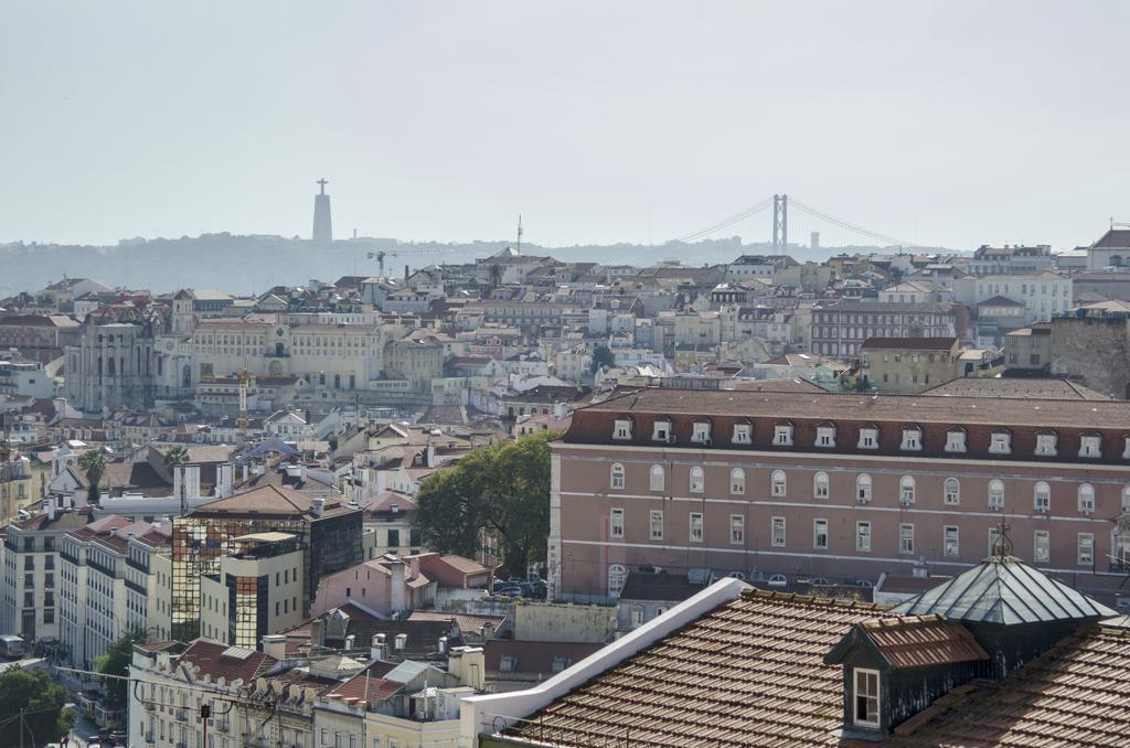 Vista Espetacular Baixa E Rio Apartment Lisbon Exterior photo